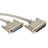 Roline RS232 D-Sub 25-pin M/F kábel 4.5m (11.01.3645-25) (11.01.3645-25)