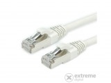 Roline STP/FTP CAT7 0.5m kábel, fehér
