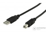 Roline USB 2.0 A-B kábel, 0,8m