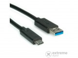 Roline USB 3.1 A-C, M/M 1m kábel, fekete
