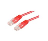Roline UTP CAT5e patch 3m piros