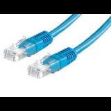 Roline UTP CAT5e patch kábel 0.5m kék (0.5m k&#233;k) - UTP