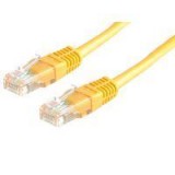 Roline UTP CAT5e patch kábel 0.5m sárga (0.5m s&#225;rga) - UTP