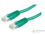 Roline UTP CAT5e patch kábel 0,5m, zöld