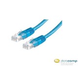 Roline UTP CAT5e patch kábel 1m kék