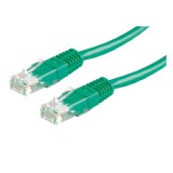 Roline UTP CAT5e patch kábel 3m zöld