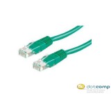 Roline UTP CAT5e patch kábel 5m zöld