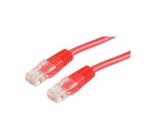 Roline UTP CAT6 patch 2m Piros