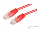 Roline UTP CAT6 patch kábel 1m, piros