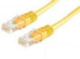 Roline UTP CAT6 patch kábel 3m sárga