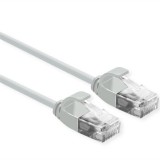 Roline UTP CAT6a LSOH patch kábel 1m szürke (21.15.3903-100) (21.15.3903-100) - UTP