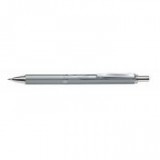 Rollertoll, 0,35 mm, nyomógombos, ezüst tolltest, PENTEL "EnerGel BL-407" kék