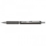 Rollertoll, 0,35 mm, nyomógombos, fekete tolltest, PENTEL "EnerGel BL-207" kék