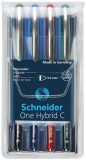 Rollertoll készlet, 0,5 mm, SCHNEIDER One Hybrid C, 4 szín (TSCOHC05K4)
