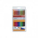 Rollertoll készlet, 0,5 mm, STABILO "PointVisco", 10 különböző szín [10 db]