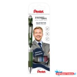 Rollertoll zselés 0.7mm, Pentel EnerGel BL77-4, írásszín fekete, sötétkék, burgundi, sötétzöld