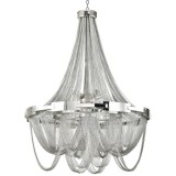 Roma-COS Cosmolight csillár lámpa 9x E14 + 1x GU10 nikkel