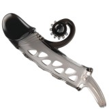 Romance – fekete hosszabbító ujjas párvibrátor