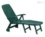 Romance napozóágy zöld