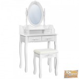 Romantika sminkasztal, fésülködő asztal