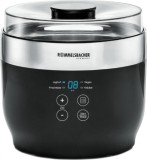 Rommelsbacher JG 80 Joghurt és sajtkészítő - Fekete/Rozsdamentes acél (Hiányos)