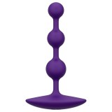 ROMP Amp - gyöngyös anál dildó (lila)