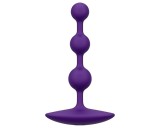 ROMP Amp - gyöngyös anál dildó (lila)