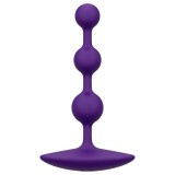 ROMP Amp - gyöngyös anál dildó (lila)