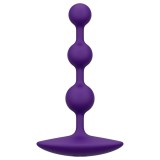 ROMP Amp - gyöngyös anál dildó (lila)