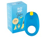 ROMP Juke - vízálló vibrációs péniszgyűrű (kék)