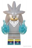 Rongdeng Bao Technology Co. Ltd. Sonic a sündisznó - Szürke Silver Sonic jellegű mini figura