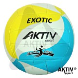 Röplabda Aktivsport EXOTIC fehér-kék-sárga méret: 5