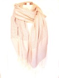 Rosa cashmere sál