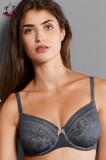 Rosa Faia Fleur merevítős melltartó, antracit