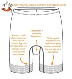 Rosa Faia Nyári alakformáló alsó, hosszú szárú, bicikli short fazonnal