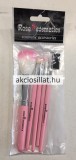 Rose Cosmetics Sminkecset Készlet RÓZSASZÍN 5db-os