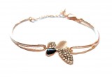 Rose Gold kristályos karkötő