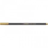 Rostirón, 1,4 mm, STABILO "Pen 68 metallic", arany