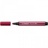 Rostirón, 1-5 mm, vágott hegy, STABILO "Pen 68 MAX", bordó