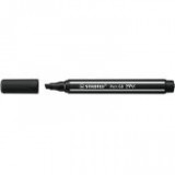 Rostirón, 1-5 mm, vágott hegy, STABILO "Pen 68 MAX", fekete