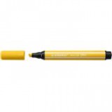 Rostirón, 1-5 mm, vágott hegy, STABILO "Pen 68 MAX", sárga