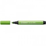 Rostirón, 1-5 mm, vágott hegy, STABILO "Pen 68 MAX", világoszöld