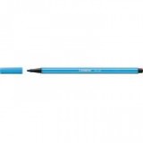 Rostirón, 1 mm, STABILO "Pen 68", neon kék