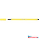 Rostirón, filctoll 1mm, M STABILO Pen 68 citromsárga