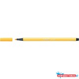 Rostirón, filctoll 1mm, M STABILO Pen 68 sárga