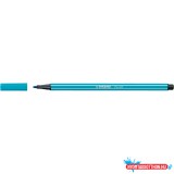 Rostirón, filctoll 1mm, M STABILO Pen 68 világoskék