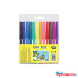 Rostirón, filctoll készlet, Educa 12 klf. szín