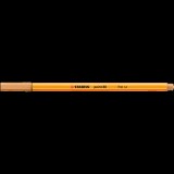 Rostirón, tûfilc 0,4mm, STABILO Point 88 okkersárga