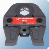 Rothenberger M42 Standard préspofa, lézeredzett kontúrral, 3 szegmenses, bármilyen gépbe berakható - ROT-1000001273