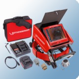 Rothenberger ROCAM 4 Plus csővizsgáló kamera 65m-es kábellel, 30mm-es EU kamerafejjel